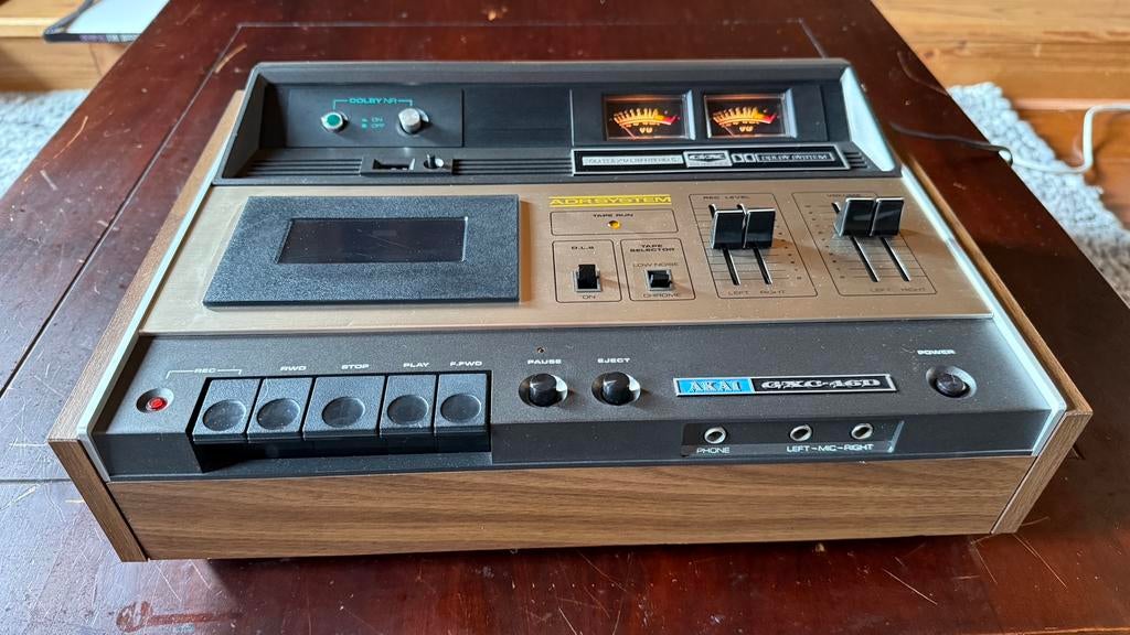 Akai GXC-46D, Audio, Tv en Foto, Cassettedecks, Ophalen, Akai