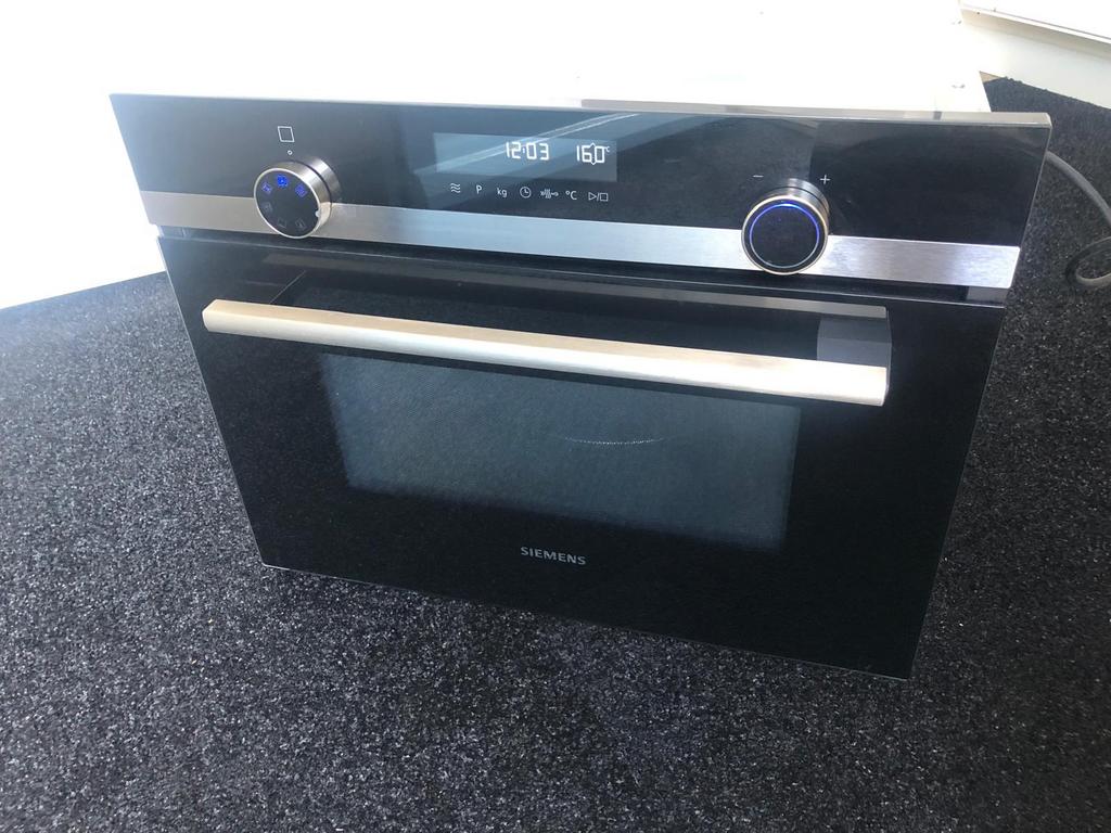 LUXE SIEMENS COMBI MAGNETRON MET OVEN EN GRILL, Ophalen, Zo goed als nieuw, Oven, Inbouw