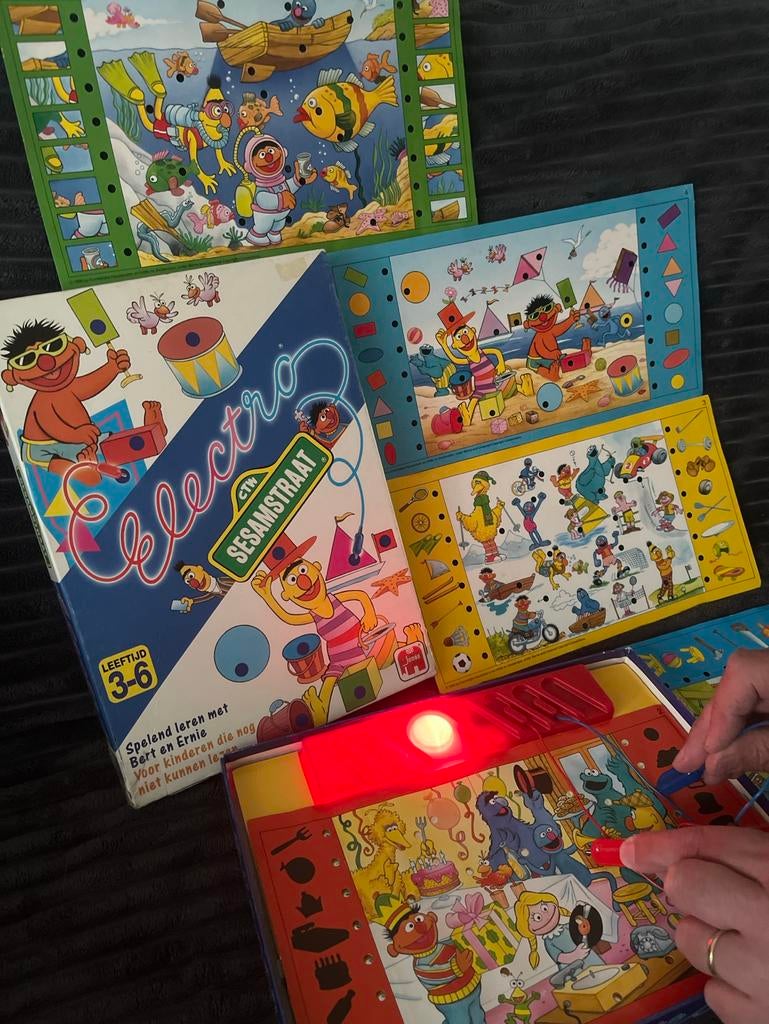 Electro CTW Sesamstraat - Educatief Spel voor Kinderen, Ophalen of Verzenden, Gebruikt, Elektronica, Met licht