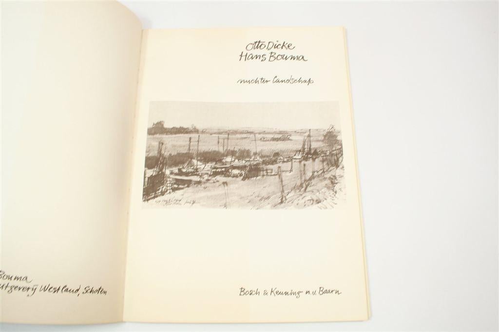 Nuchter Landschap — Kunstboek Otto Dicke, Hans Bouma 1979, Boeken, Kunst en Cultuur | Beeldend, Ophalen of Verzenden, Gelezen