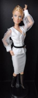 Barbie Ooak Daria Model in White, Ophalen of Verzenden, Pop