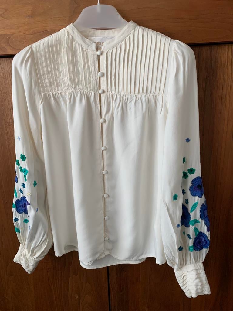Blouse van Fabienne Chapot maat 34, Ophalen of Verzenden, Zo goed als nieuw, Maat 34 (XS) of kleiner, Wit