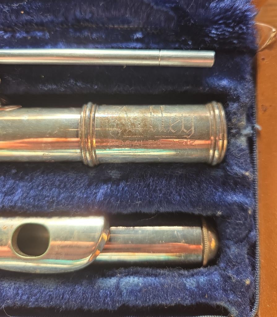 Artley dwarsfluit, Gebruikt, Dwarsfluit, Ophalen of Verzenden, X