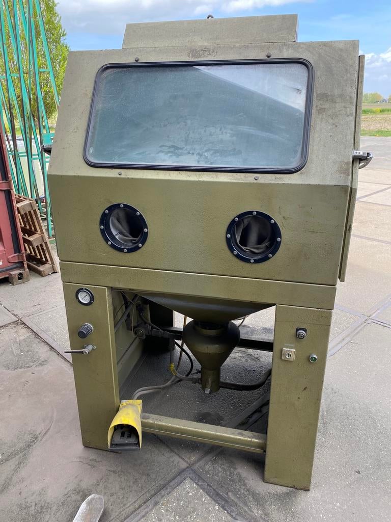 Normfinish drukstaalcabine straalcabine, 100 liter of meer, Ophalen, Gebruikt