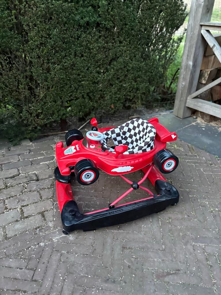 Formule 1 auto Loopstoel voor Kinderen - Rood, Kinderen en Baby's, Speelgoed | Babyspeelgoed, Ophalen, Gebruikt, Overige typen