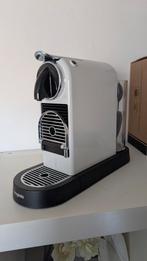 Nespresso Magimix Koffiemachine Wit INCLUSIEF KOFFIE CUPS, Espresso apparaat, Ophalen of Verzenden, Zo goed als nieuw, 1 kopje