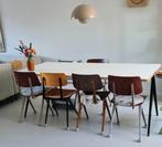 Galvanitas eiken tafel met wit Fenix blad - 200x90, Huis en Inrichting, Tafels | Eettafels, Eikenhout, 200 cm of meer, Zo goed als nieuw