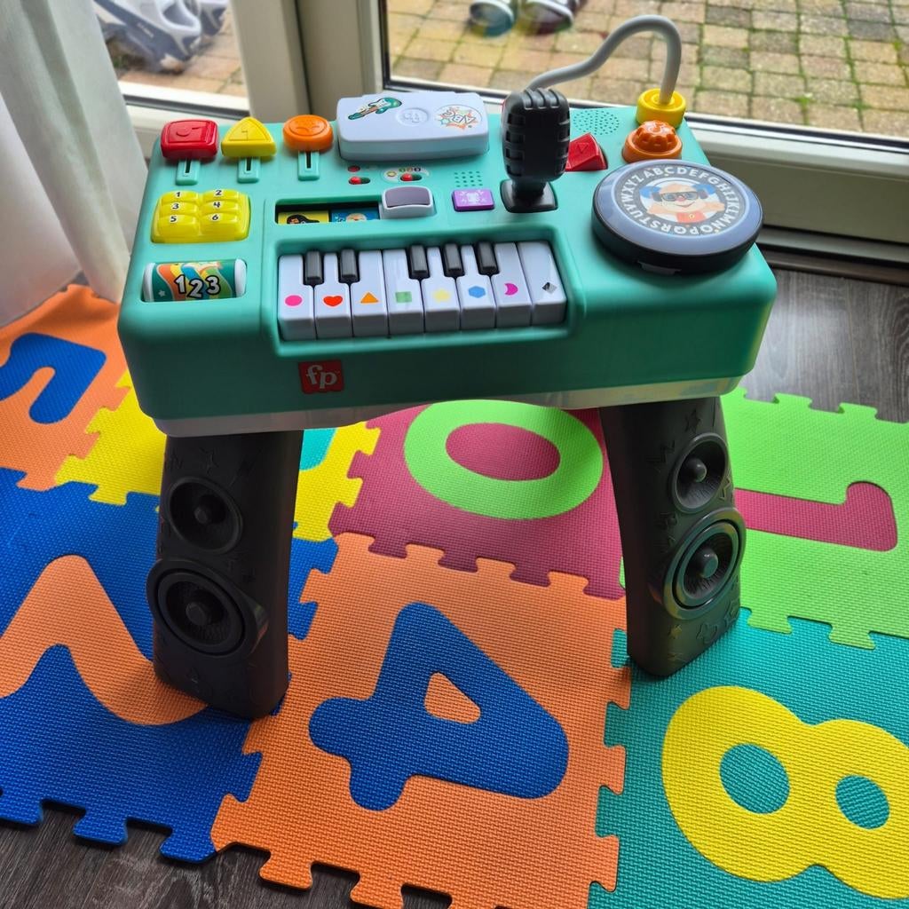 Fisher-Price DJ-set, Ophalen of Verzenden, Zo goed als nieuw, Overige typen, Met licht