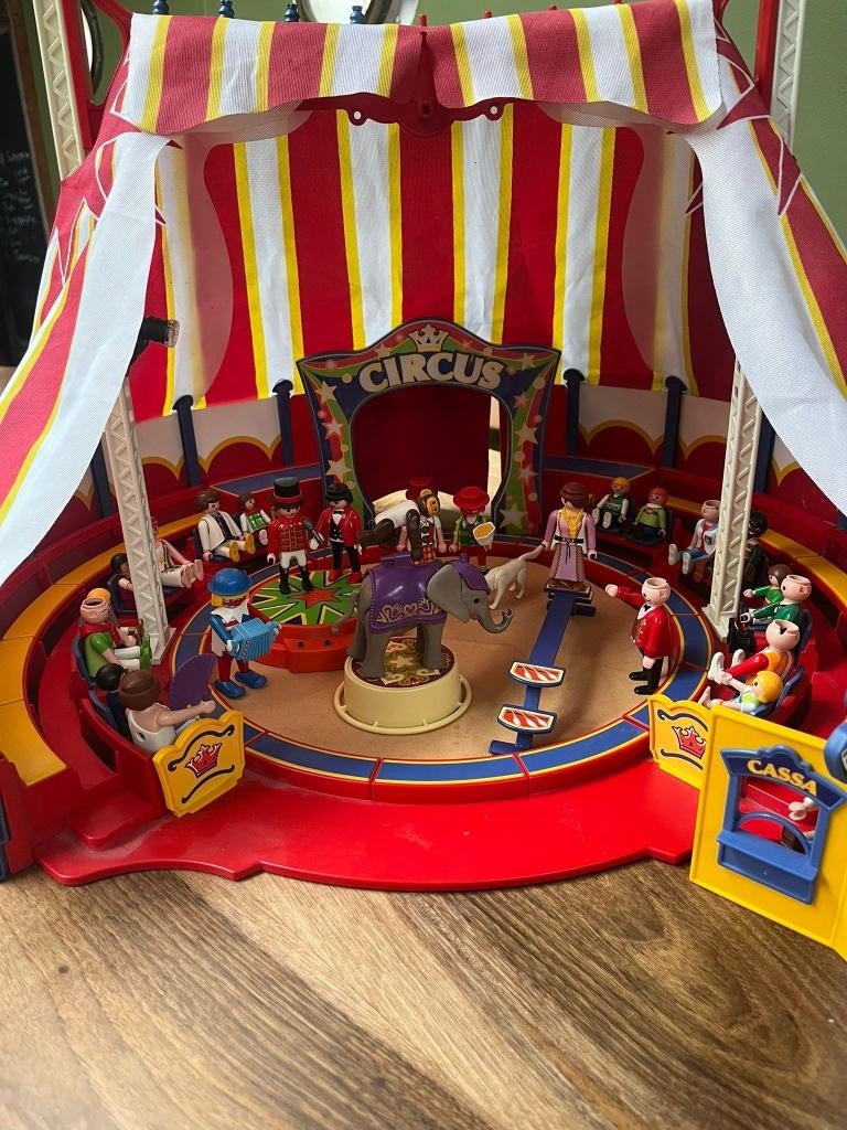 Playmobil Circus, Ophalen of Verzenden, Zo goed als nieuw, Complete set