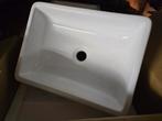 Was_ Spoelbak. Wit keramiek, Huis en Inrichting, Badkamer | Badkamermeubels, Ophalen, Nieuw, Minder dan 100 cm, Wasbak of Wastafel