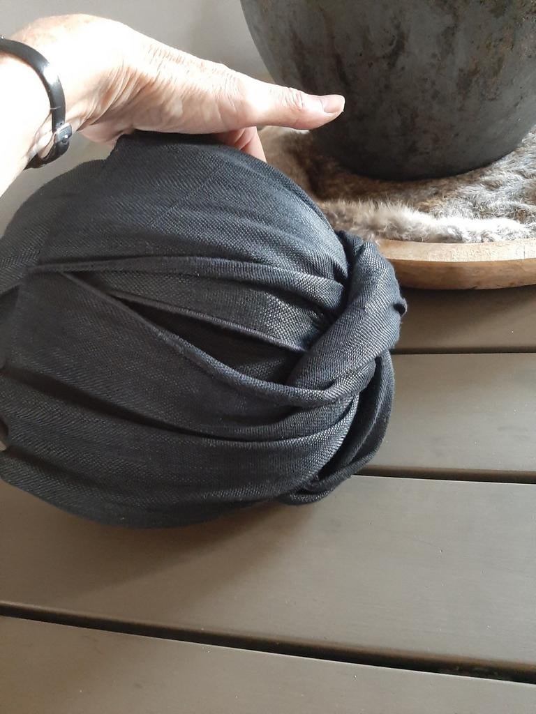 Complit zwart dopje hoed 45,_, Kinderen en Baby's, Overige merken, Ophalen of Verzenden, Zo goed als nieuw, Rug