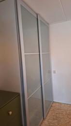 Ikea Pax kledingkast met schuifdeuren 150x65x236 cm, Ophalen, Gebruikt, 200 cm of meer, Met plank(en)