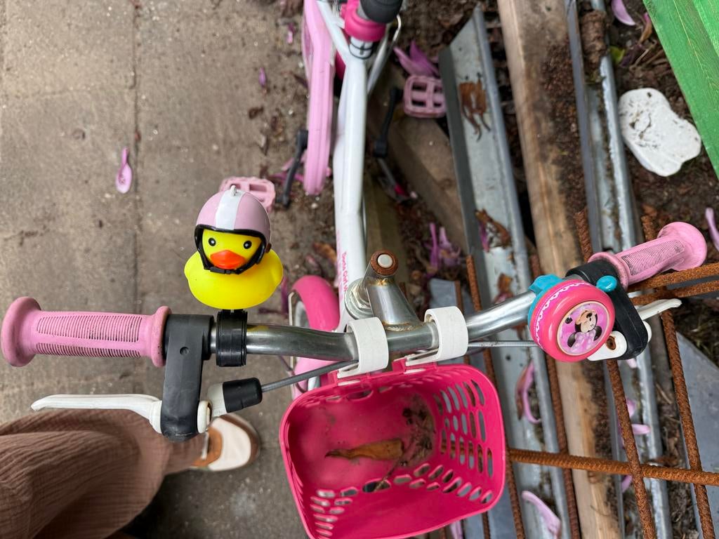 Btwin kinderfietsje roze 16 inch?, Fietsen en Brommers, Fietsen | Kinderfietsjes, Ophalen, Gebruikt, 16 tot 20 inch