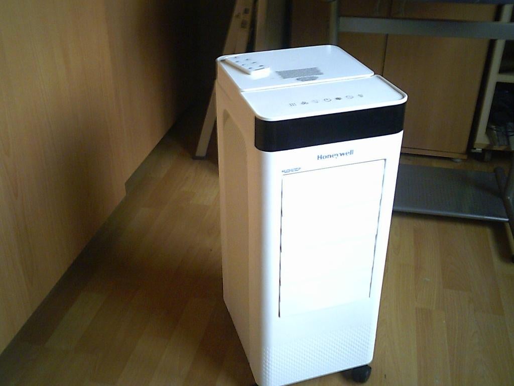 te koop aircooler merk honeywell, Witgoed en Apparatuur, Airco's, Ophalen, Minder dan 60 m³, 3 snelheden of meer, Zo goed als nieuw