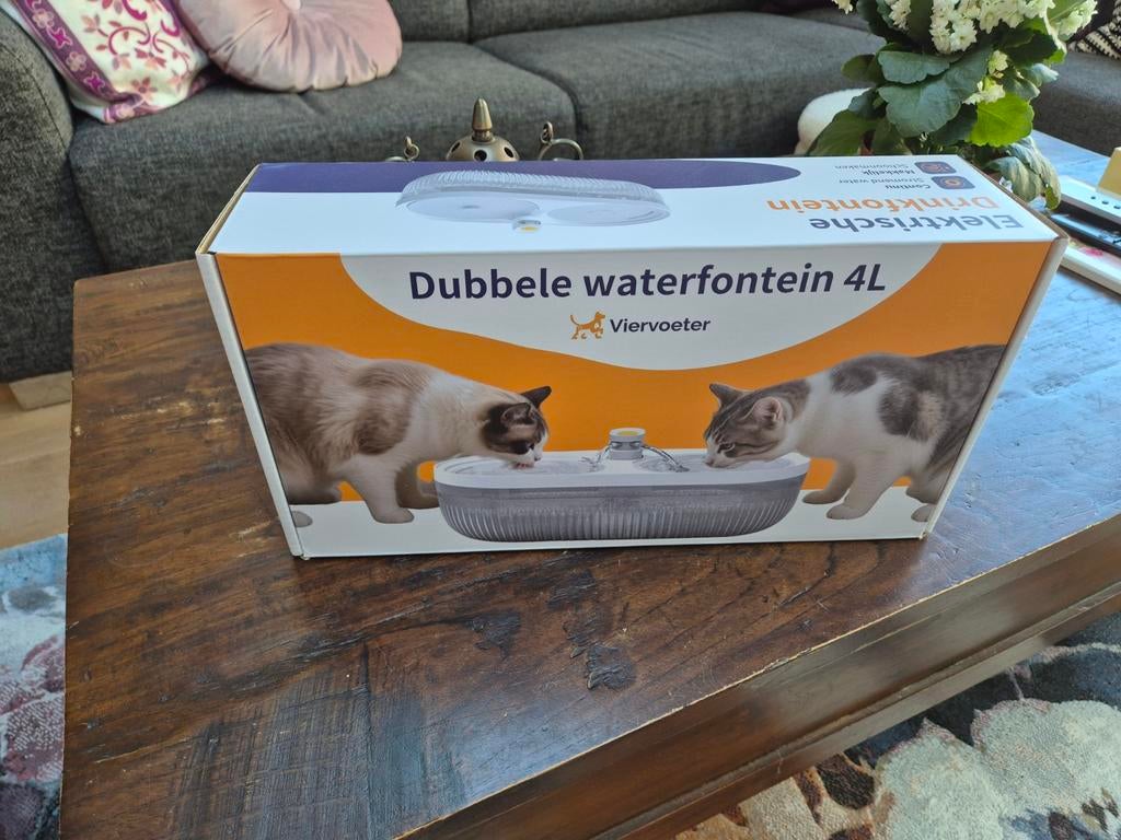 Drinkwater fontein voor katten, Ophalen, Automatisch, Nieuw
