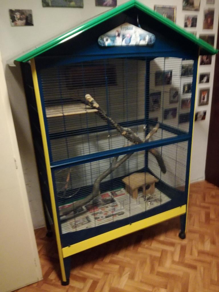 Super Grote Ferplast Kooi, Dieren en Toebehoren, Knaagdieren en Konijnen | Hokken en Kooien, Ophalen, Kooi, Zo goed als nieuw