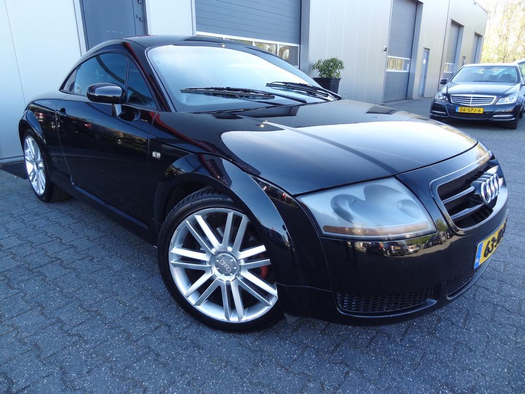 Audi TT 1.8 5V Turbo | LPG | NL-AUTO | AIRCO | LMV | STOELVE, Auto's, Audi, Voorwielaandrijving, TT, Gebruikt, Zwart