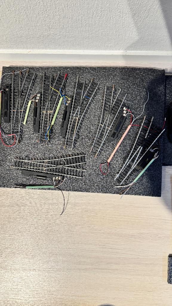 Lima elektrische wissels, Gebruikt, Gelijkstroom, Rails, Ophalen of Verzenden