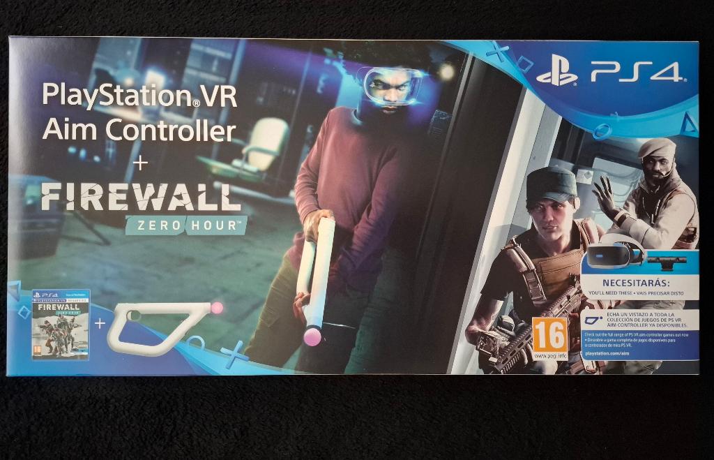 Playstation VR Aim Controller + Firewall Zero Hour, Spelcomputers en Games, Games | Sony PlayStation 4, Nieuw, Shooter, 1 speler
