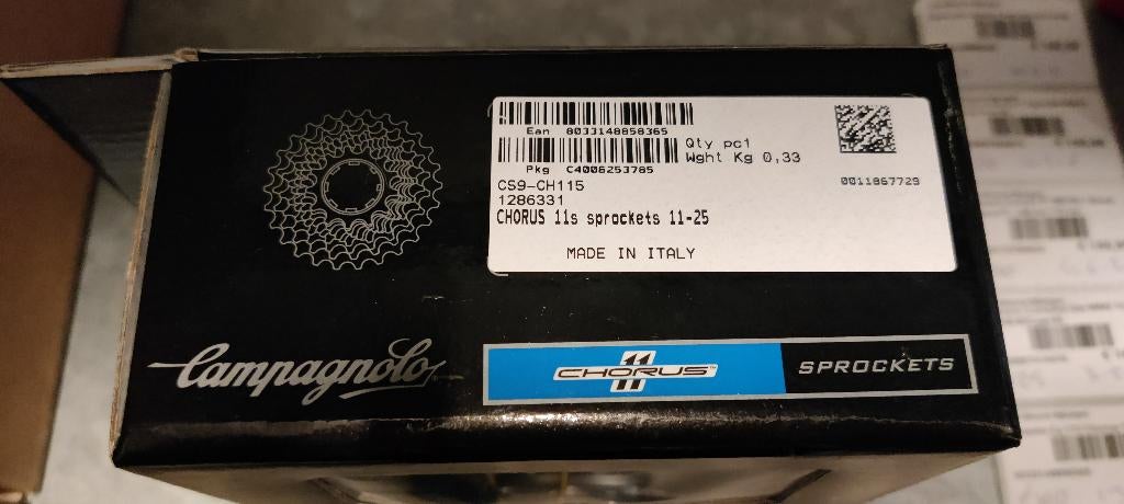 Campagnolo Chorus 11v 11/25, Fietsen en Brommers, Ophalen of Verzenden, Nieuw, Overige typen, Camagnolo
