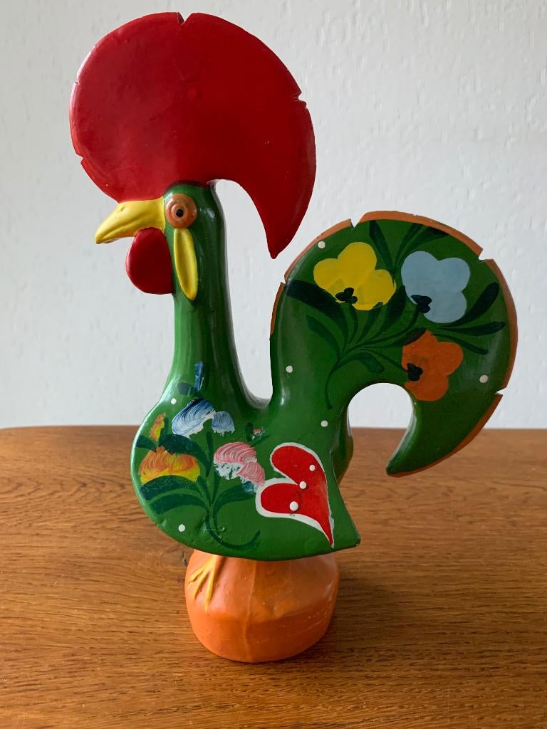 "Kip/Haan" Kleurrijk Jaren 60/70 als Nieuw, Verzamelen, Retro, Ophalen of Verzenden, Huis en Inrichting