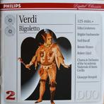 Verdi Rigoletto Dubbel CD, Ophalen of Verzenden, Romantiek, Gebruikt, Opera of Operette
