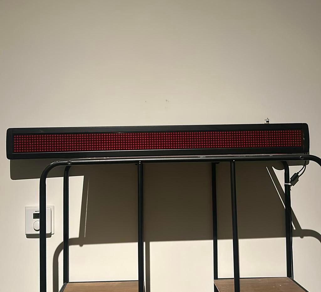 P2000 led lichtkrant, Ophalen of Verzenden, Gebruikt
