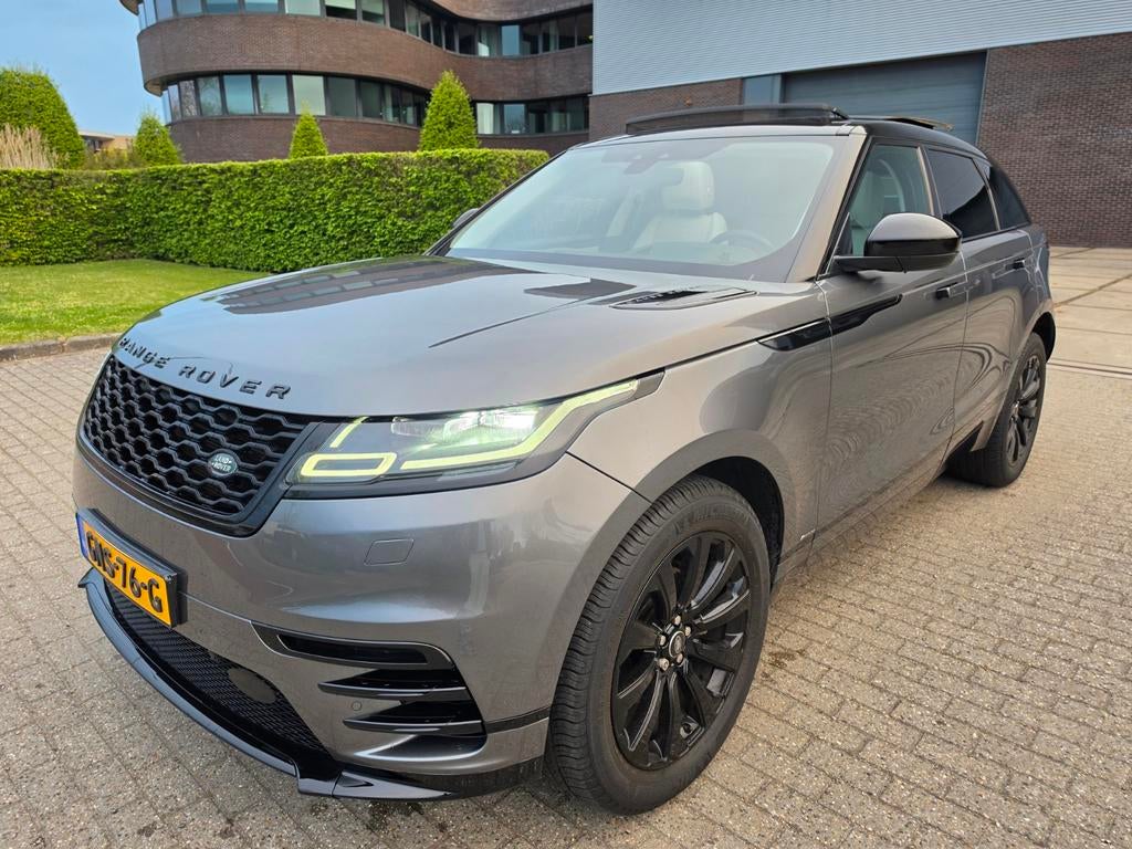 Land Rover Range Rover Velar 2.0 250pk AWD AUT 2018 Grijs, Auto's, Beige, 4 cilinders, Range Rover Velar, Leder