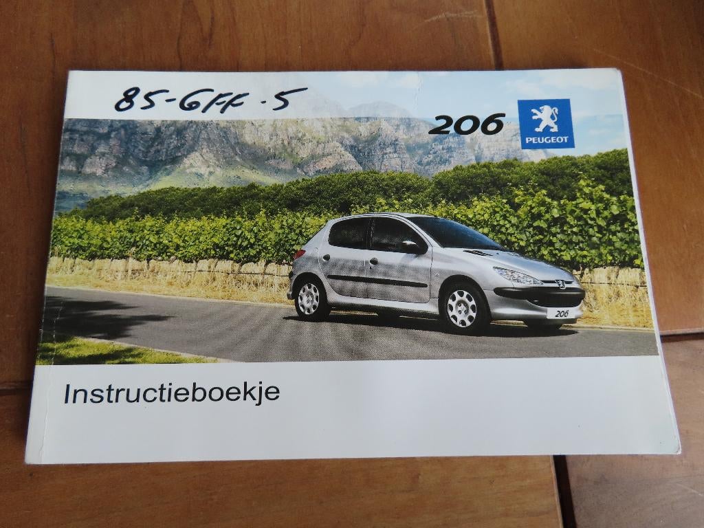 Instructieboek Peugeot 206+ incl. audio 2008, Auto diversen, Handleidingen en Instructieboekjes, Ophalen of Verzenden