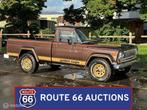 Jeep J10 Golden Eagle | 1977 | Route 66 Auctions, Auto's, Jeep, Overige carrosserieën, Zwart, Bedrijf