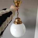 Vintage bol lamp, Ophalen of Verzenden, Minder dan 50 cm