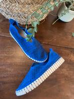 Kobalt blauwe leren Ilse Jacobsen espadrilles/schoenen mt 39, Kleding | Dames, Schoenen, Blauw, Ophalen of Verzenden, Ilse Jacobsen