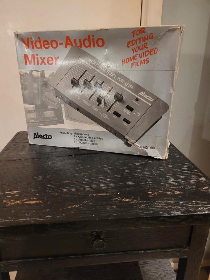 Alecto VMX-600 Video-Audio Mixer voor thuisfoto's, Audio, Tv en Foto, Videospelers, Zo goed als nieuw, Overige typen, Ophalen of Verzenden
