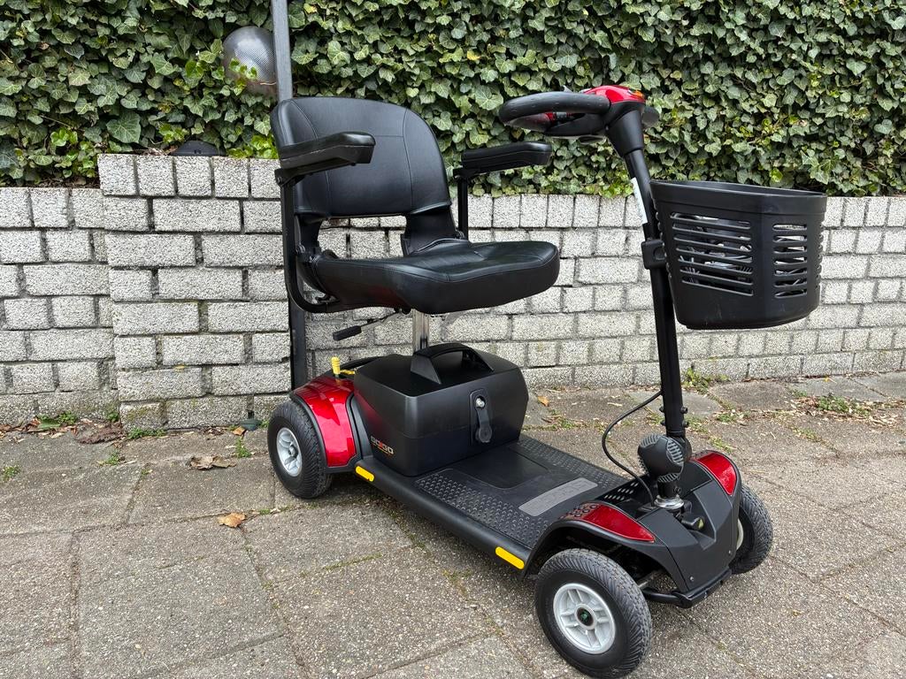 Gogo elite traveller plus scootmobiel, Ophalen, 10 km/u of minder, 16 t/m 25 km, Gebruikt