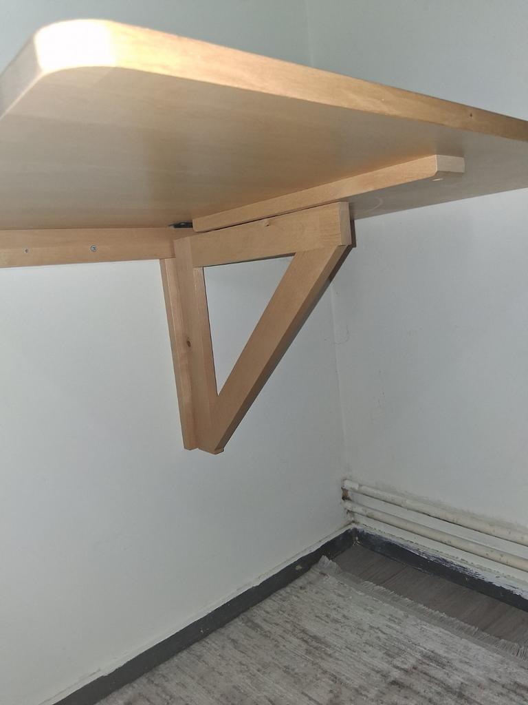 Klaptafel, Ophalen, 50 tot 100 cm, 50 tot 100 cm, Zo goed als nieuw