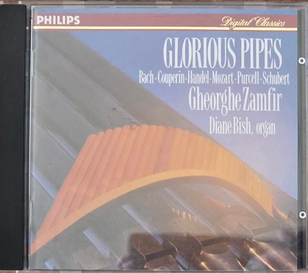 Glorious Pipes - Gheorghe Zamfir & Diane Bish (CD), Ophalen of Verzenden, Romantiek, Zo goed als nieuw, Orkest of Ballet
