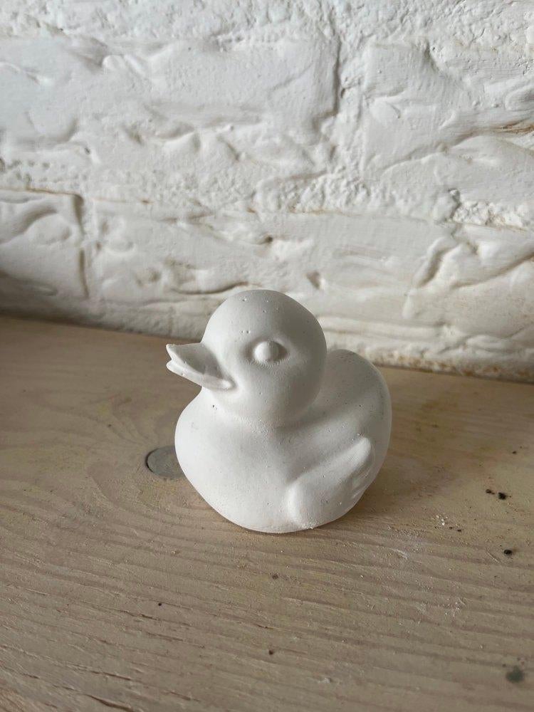 Eendje van gips, Info@kinderworkshops-petra-dongen.nl, P Gillisstraat, Nieuw, Kinderworkshops Petra