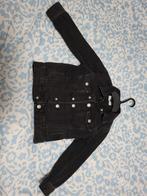 Zwart spijkerjasje MNG maat 116, Kinderen en Baby's, Kinderkleding | Maat 116, Ophalen of Verzenden
