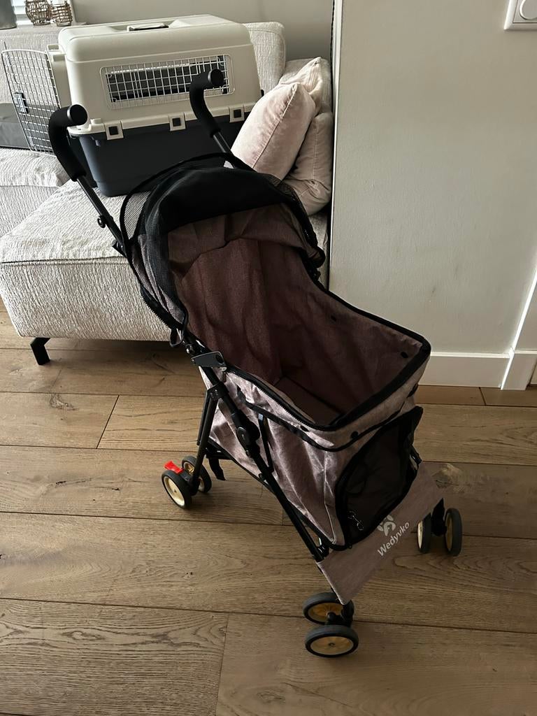Luxe hondenbuggy Z.G.A.N.Ideaal voor vakantie/klein hondje, Dieren en Toebehoren, Honden-accessoires, Ophalen, Zo goed als nieuw