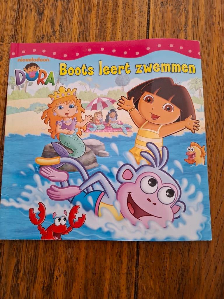 Boekje Dora Boots leert zwemmen, Ophalen of Verzenden