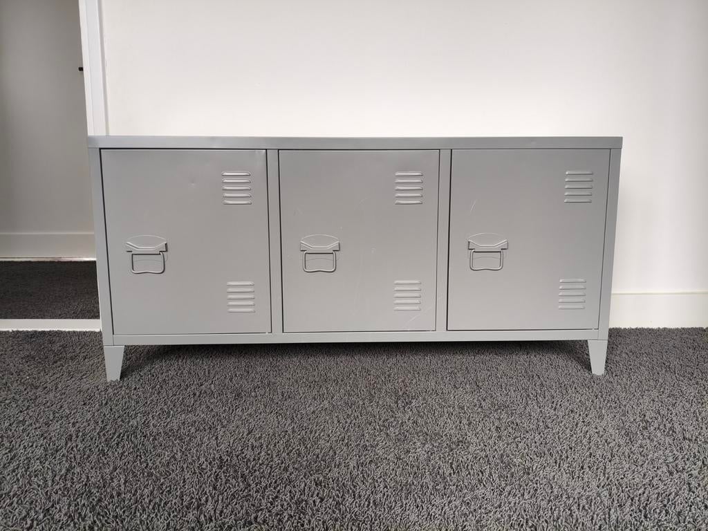 Metalen lage kast, lockerkast, Huis en Inrichting, Kasten | Lockerkasten, Ophalen, Gebruikt