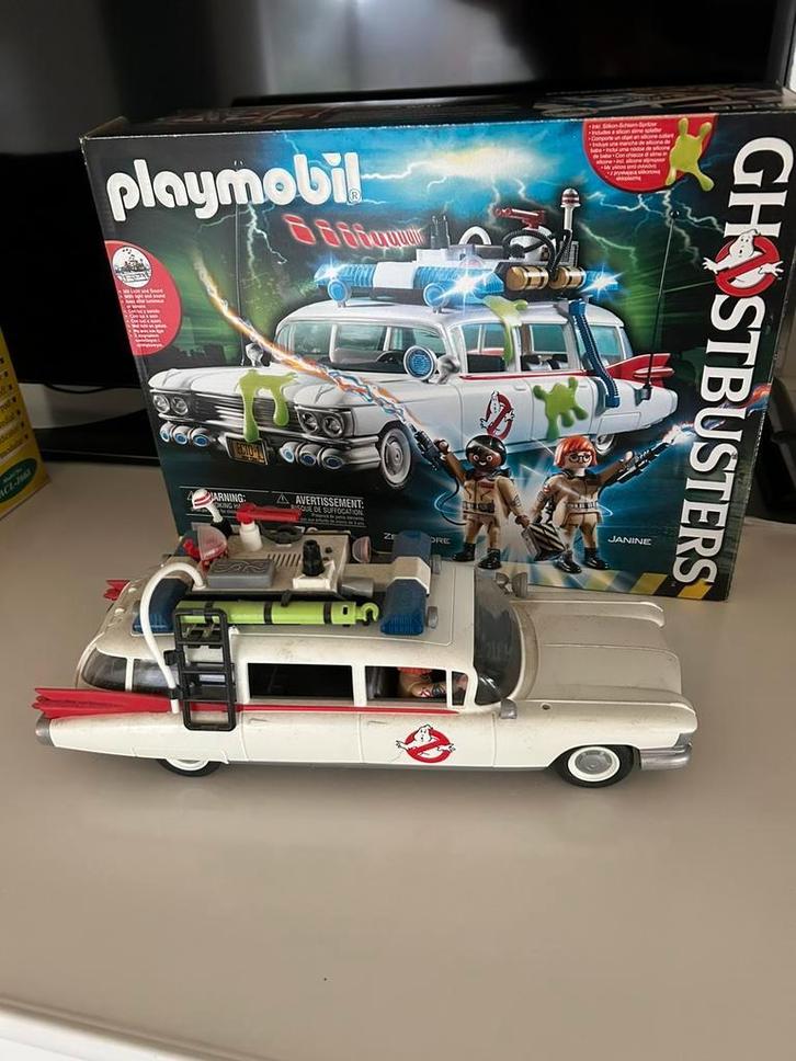 Playmobil, Ghostbusters orginale auto set, Kinderen en Baby's, Speelgoed | Playmobil, Zo goed als nieuw, Complete set, Ophalen of Verzenden