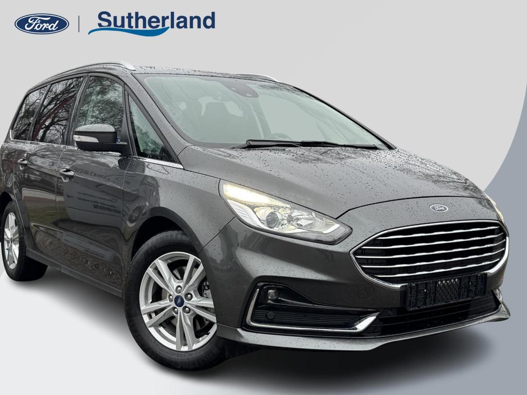 Ford Galaxy 2.5 Hybrid Titanium 190pk Automaat | 7 persoons, Auto's, Gebruikt, Euro 6, Grijs, Hybride Elektrisch/Benzine