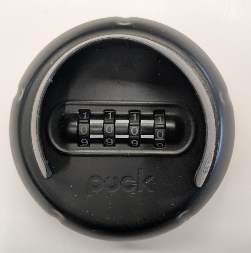 Puck Keysafe sleutelkluis SKG** Politiekeurmerk, Doe-het-zelf en Verbouw, Hang- en Sluitwerk, Ophalen of Verzenden, Zo goed als nieuw