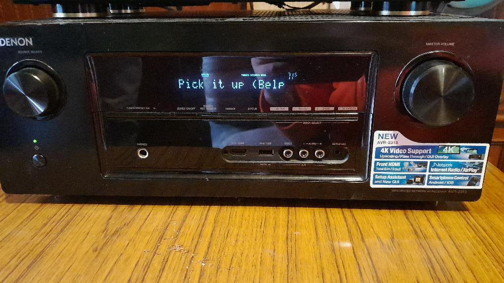 Denon AVR-2313 - 7.2-kanaals met 135W versterker en 6x HDMI, Ophalen, 120 watt of meer, Denon