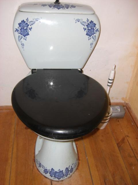 antiek wasbak met bijbehorend toilet delfts blauw, Ophalen of Verzenden