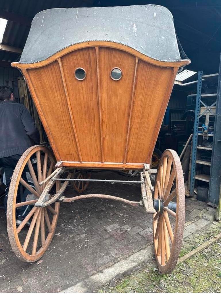 Utrechtse tentwagen, Dieren en Toebehoren, Gebruikt, Overige typen, Paard, Gesloten