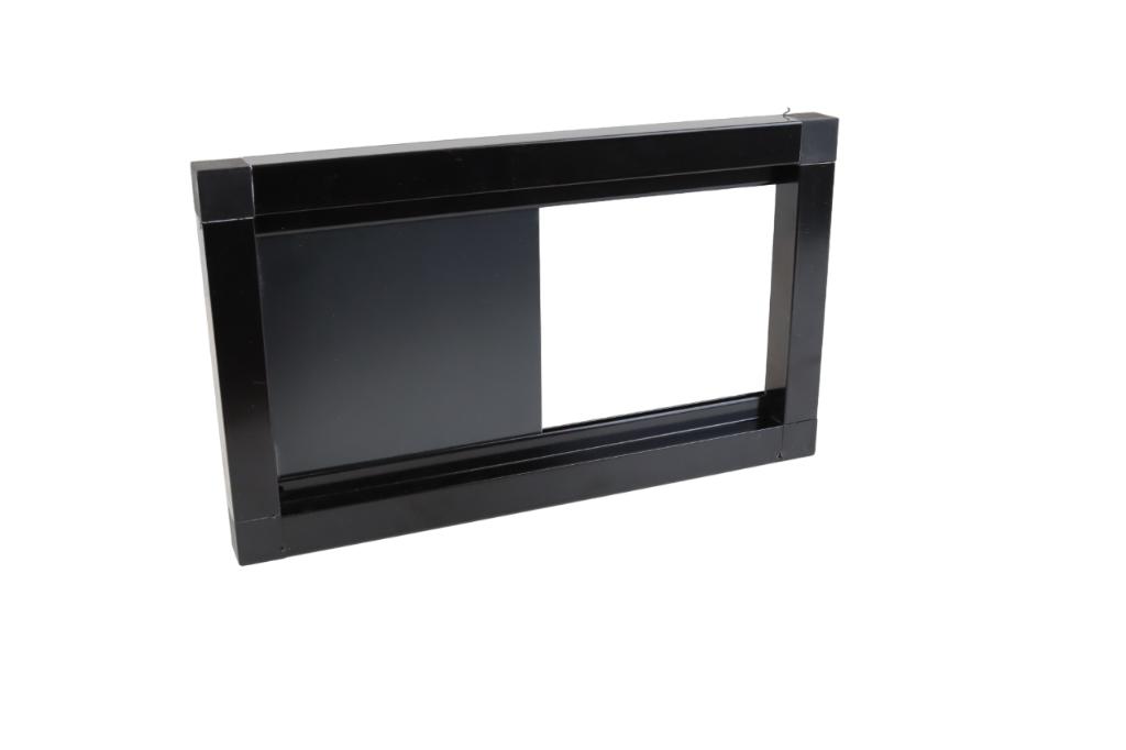 Volière Schuif / nachthok afsluiting / nachthok schuif zwart, Ophalen of Verzenden, Nieuw, Aluminium, Vogelkooi