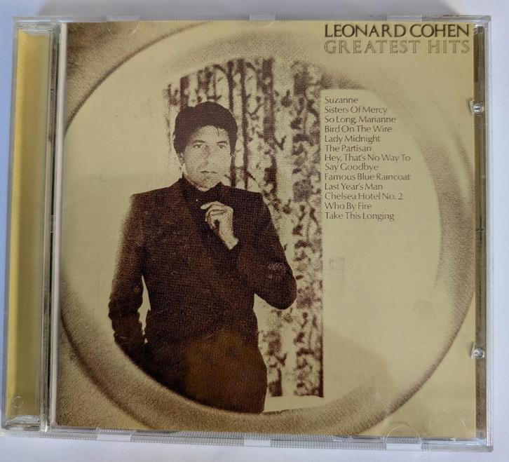 Leonard Cohen - Greatest Hits - CD, Cd's en Dvd's, Cd's | Pop, Zo goed als nieuw, 1960 tot 1980, Verzenden