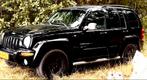✅Jeep Cherokee 3.7 V6 AUT 2003 Zwart, Auto's, Jeep, Automaat, 3700 cc, Zwart, 3450 kg